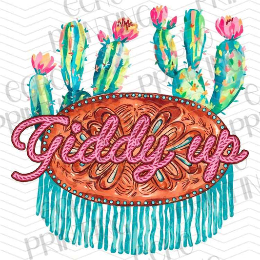 WSTNG 408 - GIDDY UP CACTUS WESTERN