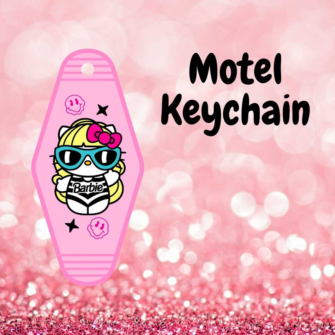 Motel Keychain Design 554