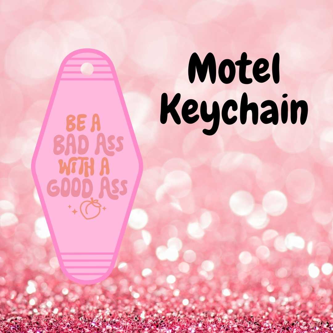 Motel Keychain Design 307