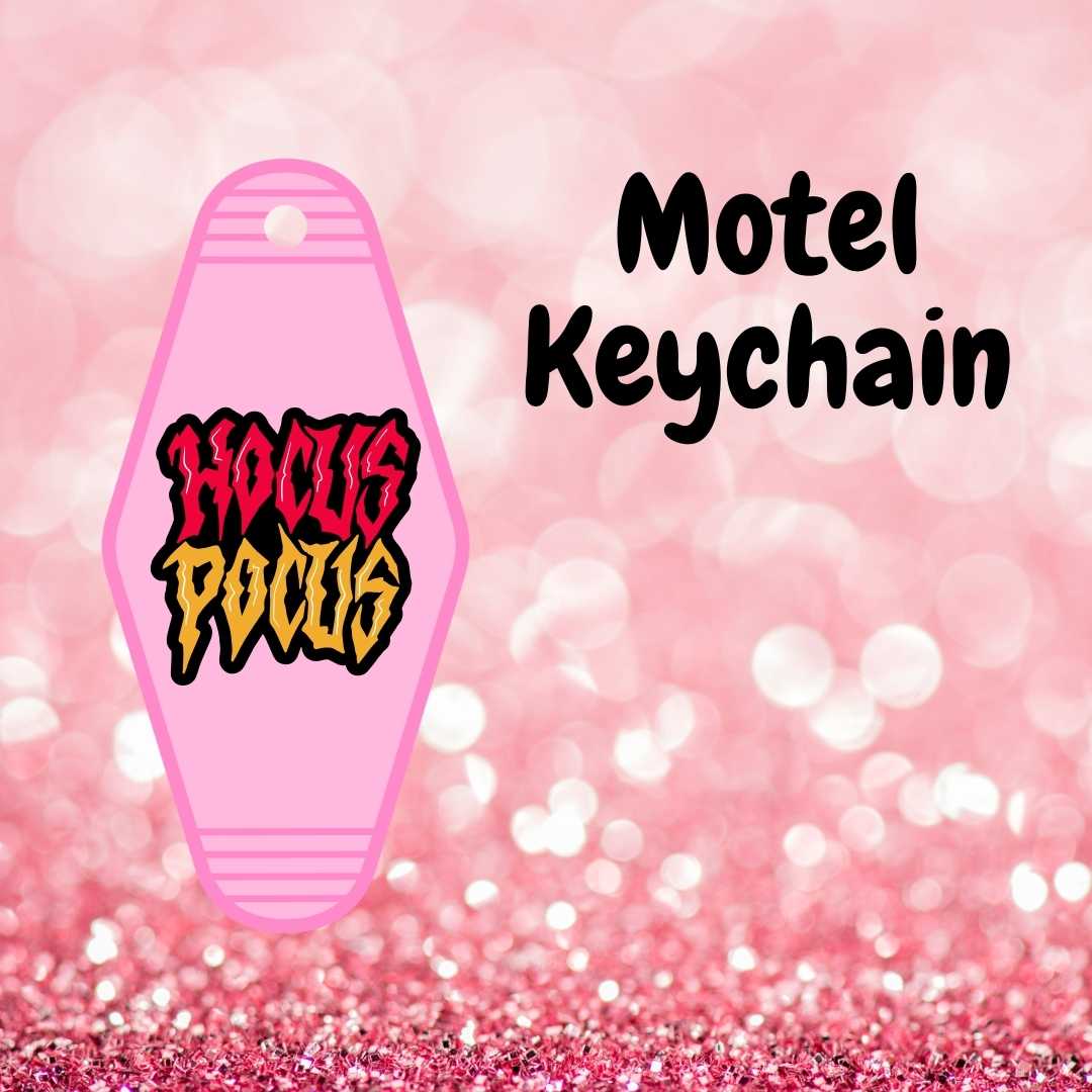 Motel Keychain Design 480