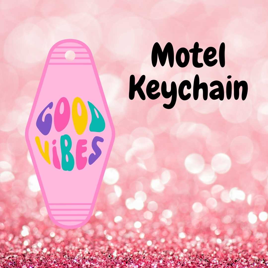 Motel Keychain Design 481