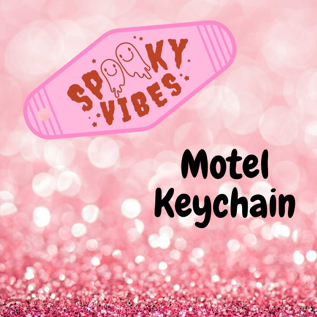 Motel Keychain Design 525