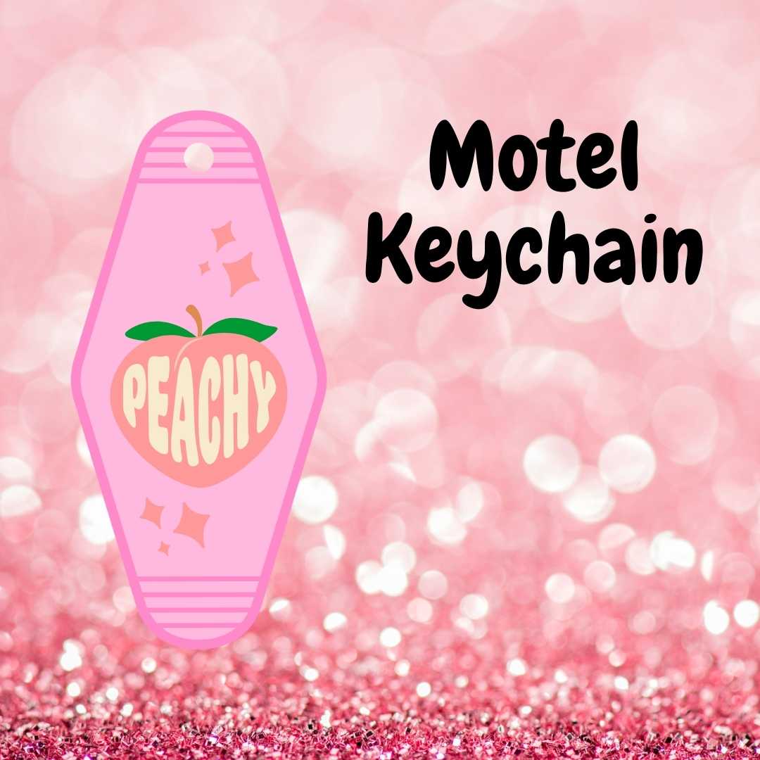 Motel Keychain Design 472